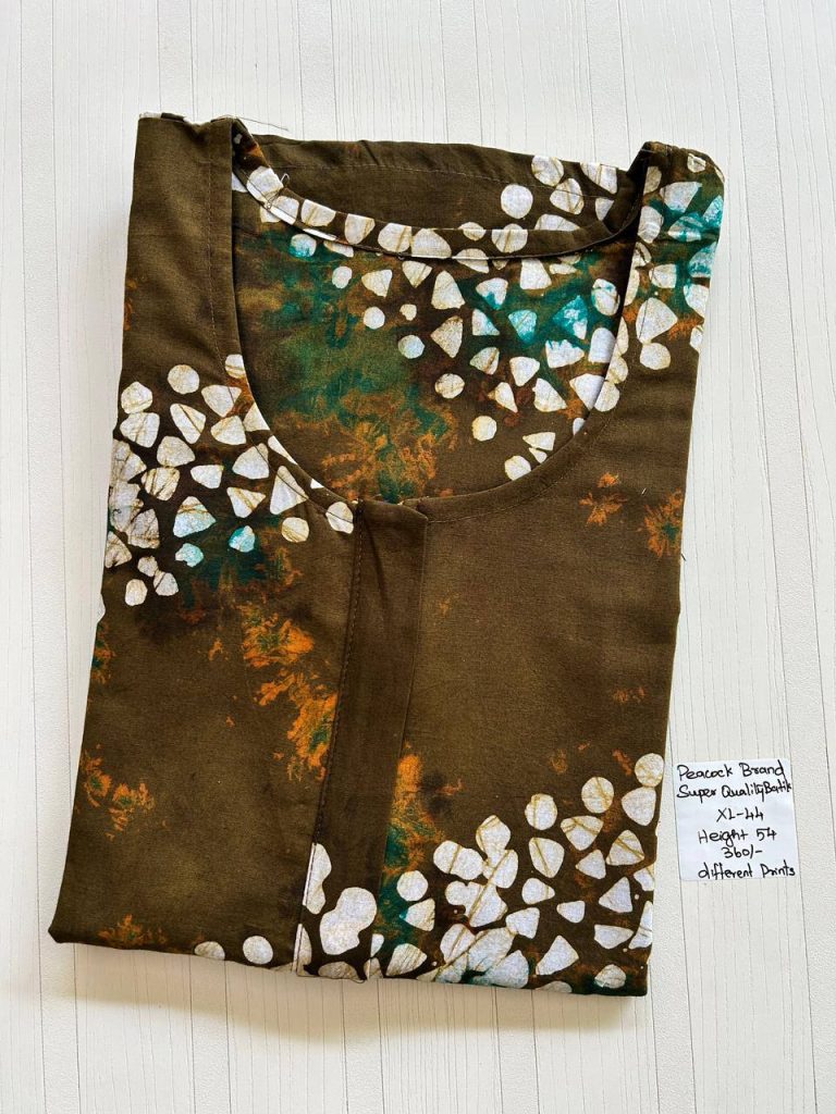 AA0846 Peacock zip Batik