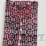 AA0530 Peacock zip Batik