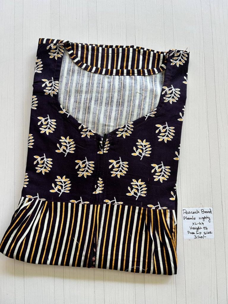 AA0242 Peacock Pleats zip