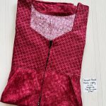 AA0246 Peacock Pleats zip