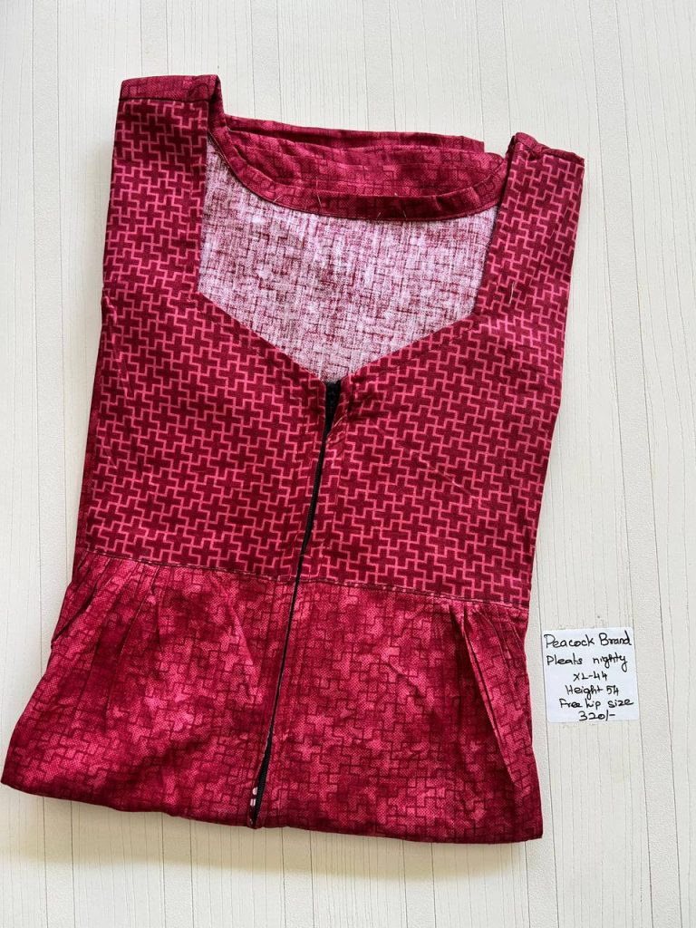 AA0246 Peacock Pleats zip