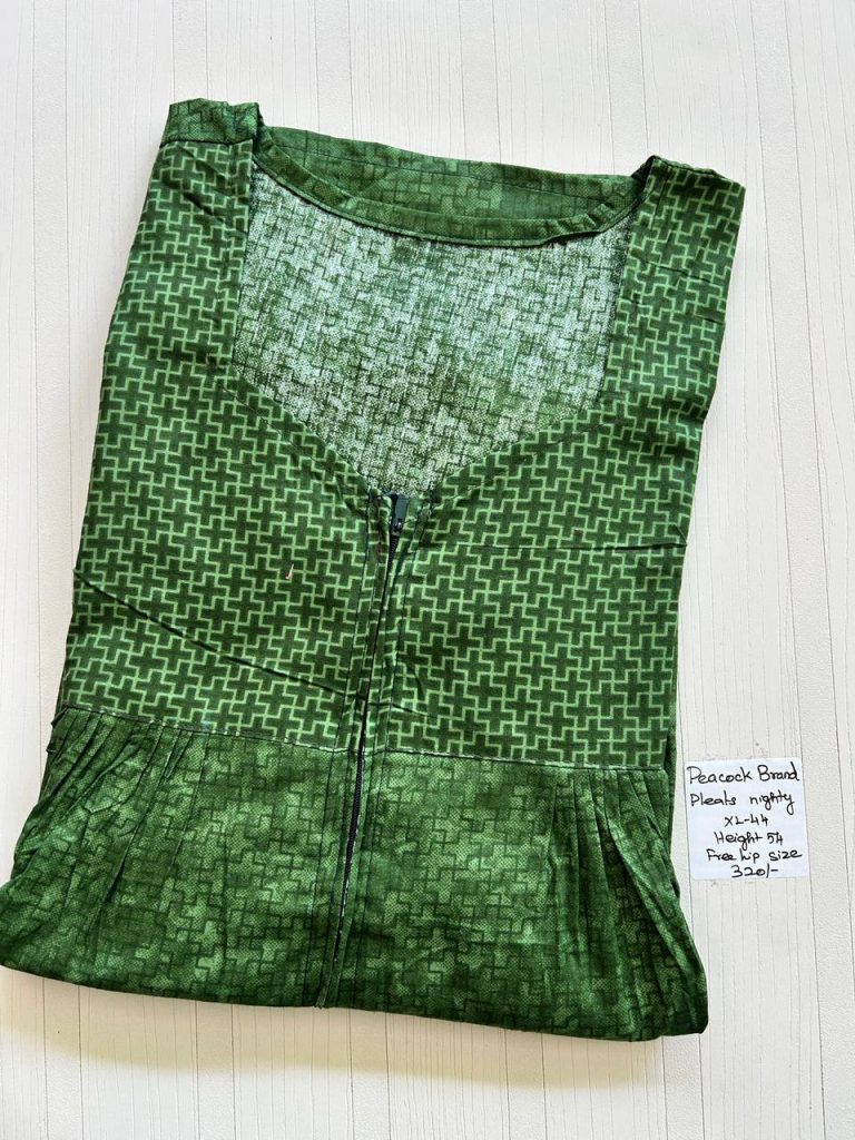 AA0250 Peacock Pleats zip