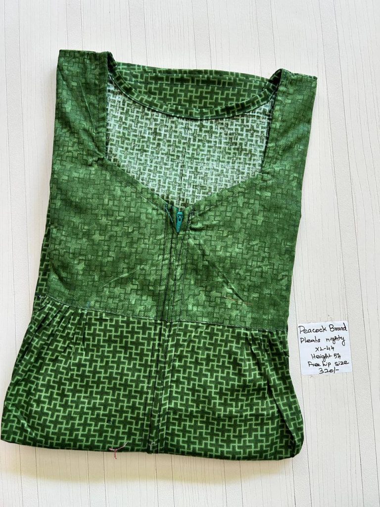 AA0251 Peacock Pleats zip