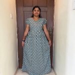 AA1119 Peacock Feeding Frockk