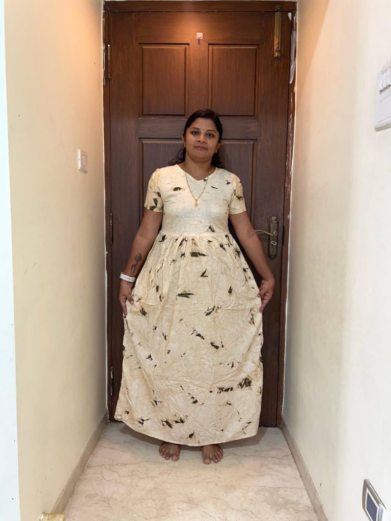 AA0911 Peacock Frock (clearance sale)