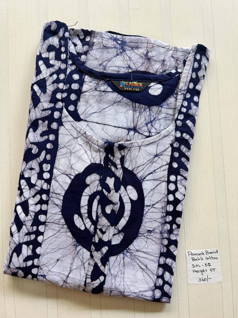 AA0506 Peacock zip Batik