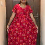 AA1129 Height Peacock feeding frockk