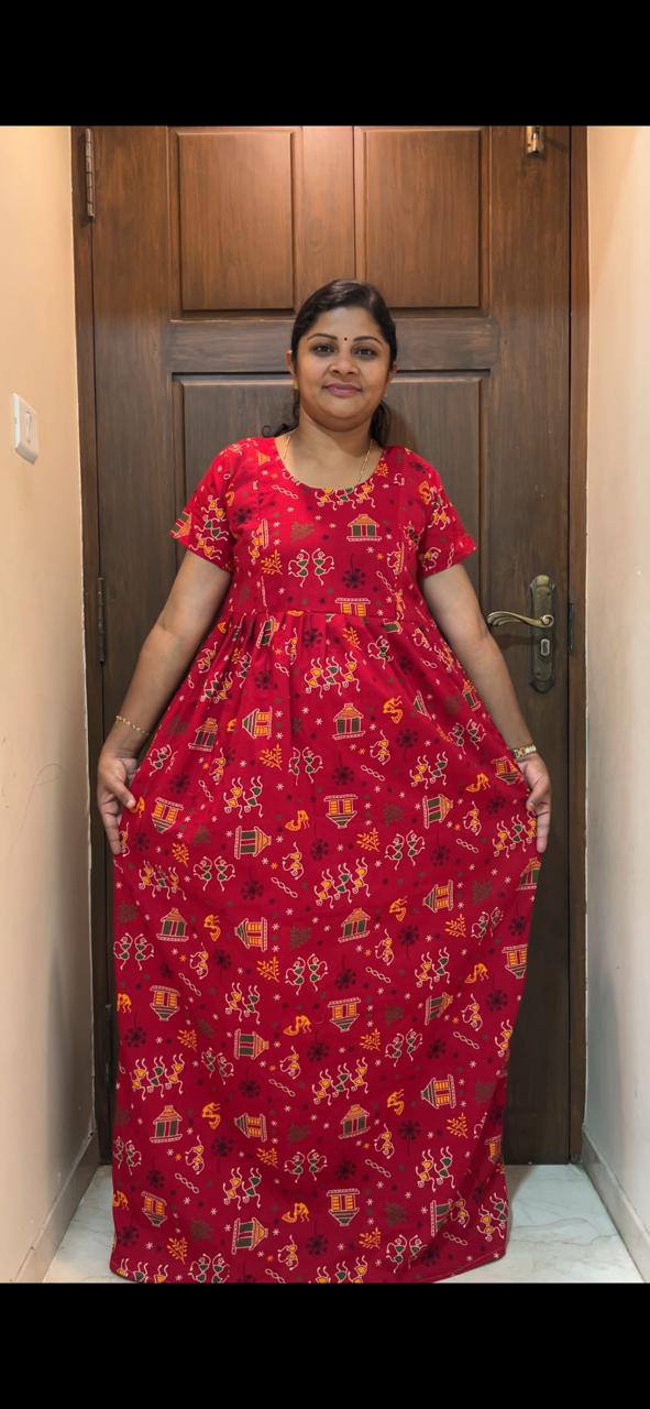 product-0.jpg AA1129 Height Peacock feeding frockk