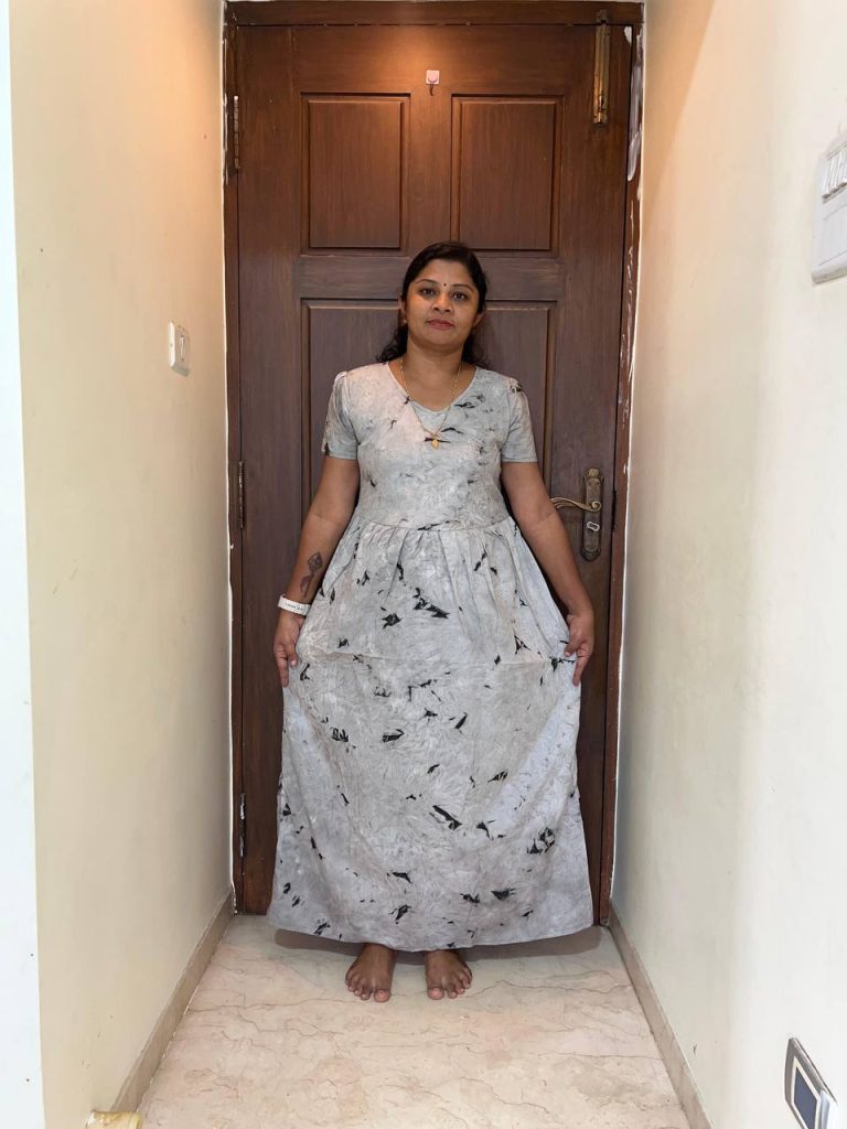 AA0907 Peacock Frock (clearance sale)