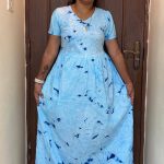 AA0905 Peacock Frock (clearance sale)