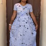 AA0912 Peacock Frock (clearance sale)