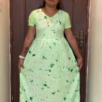 AA0906 Peacock Frock (clearance sale)