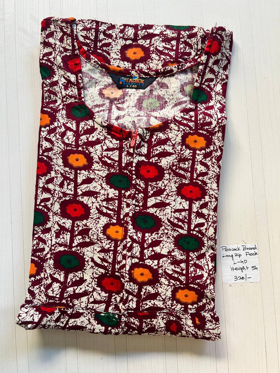 product-0.jpg AA1004 Peacock Zip Frock