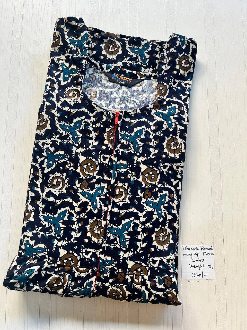 product-0.jpg AA1008 Peacock Zip Frock