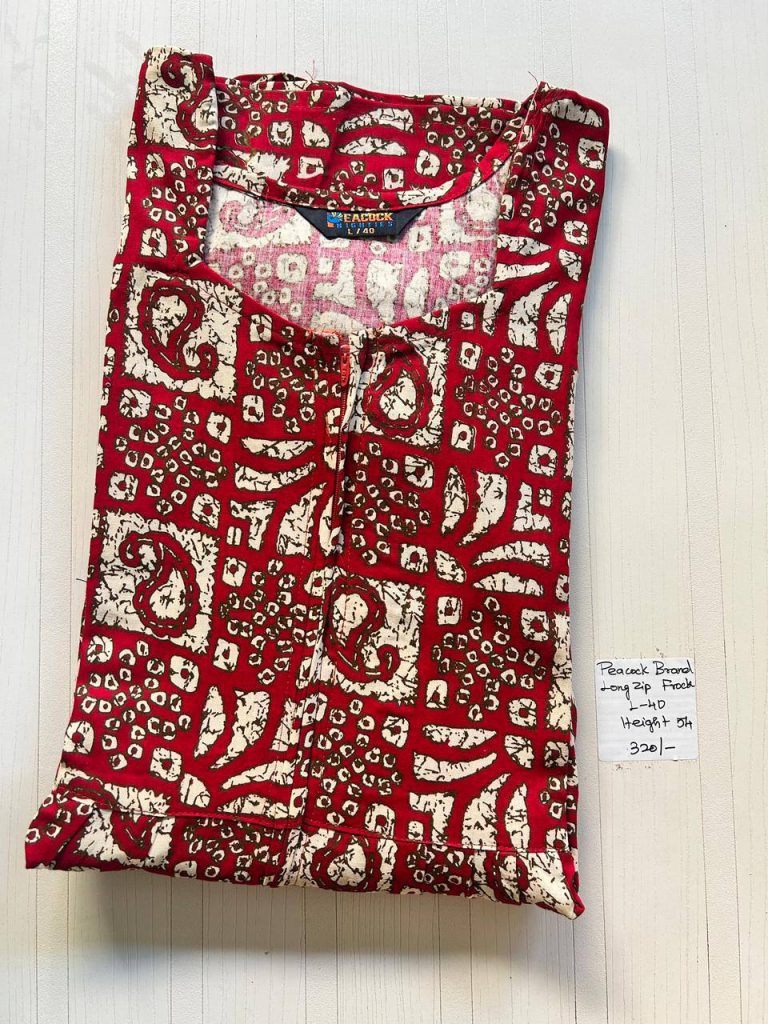 AA1013 Peacock Zip Frock