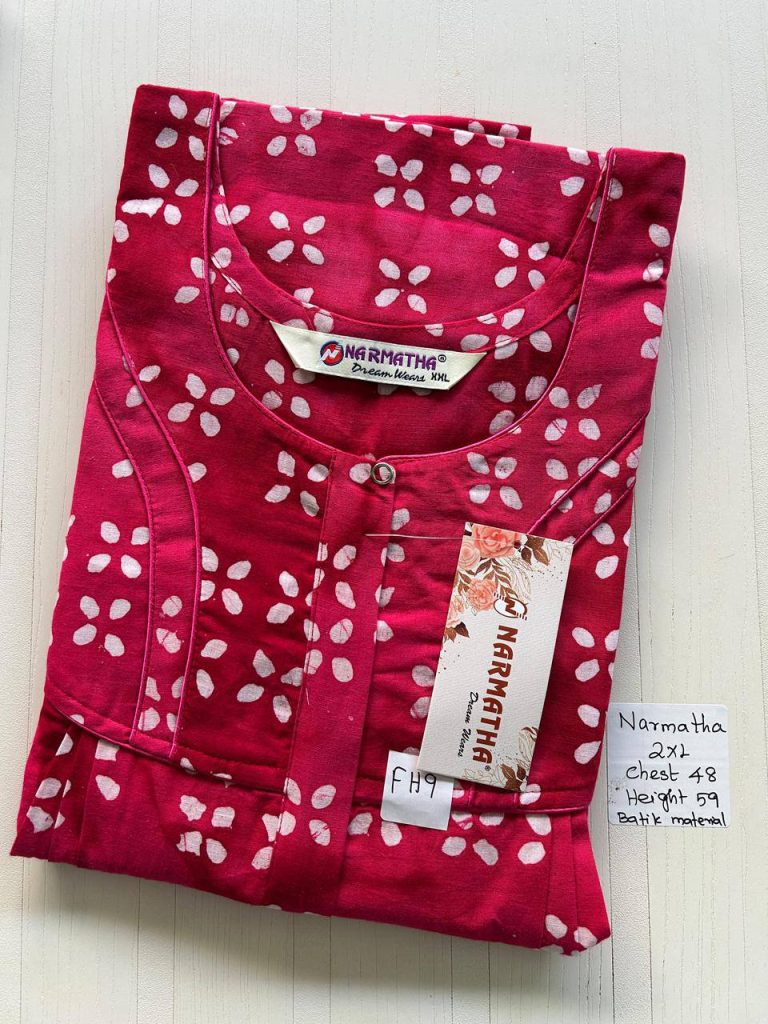 CN002 Height Narmatha Zip Batik