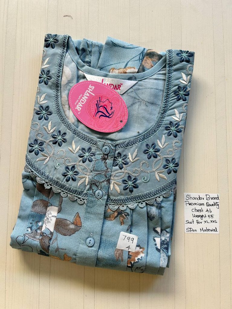 BS008 Shandar Spun nighty