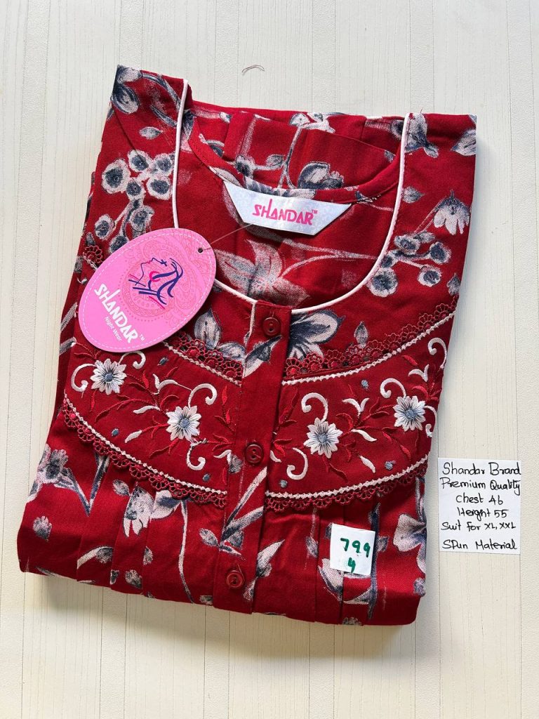 BS009 Shandar Spun nighty