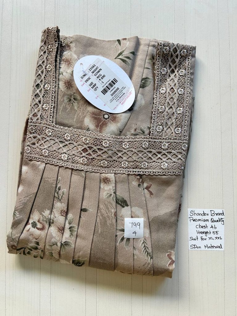BS011 Shandar Spun nighty