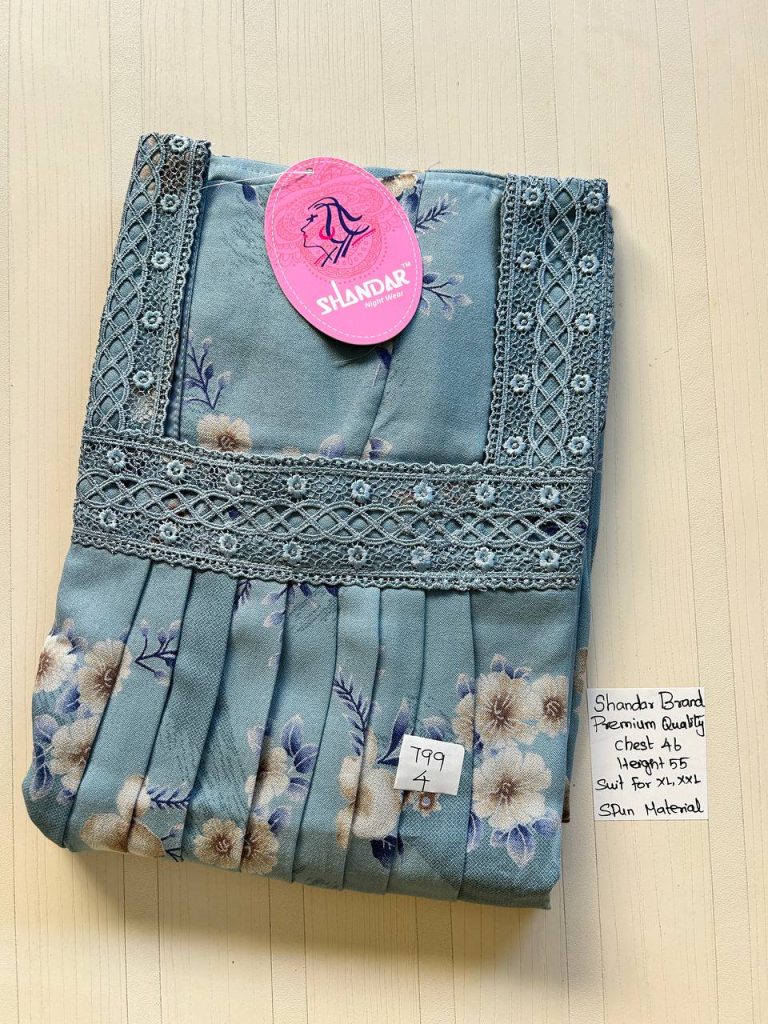 BS012 Shandar Spun nighty