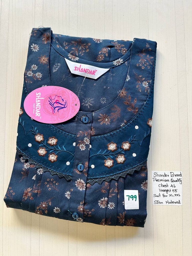 BS016 Shandar Spun nighty