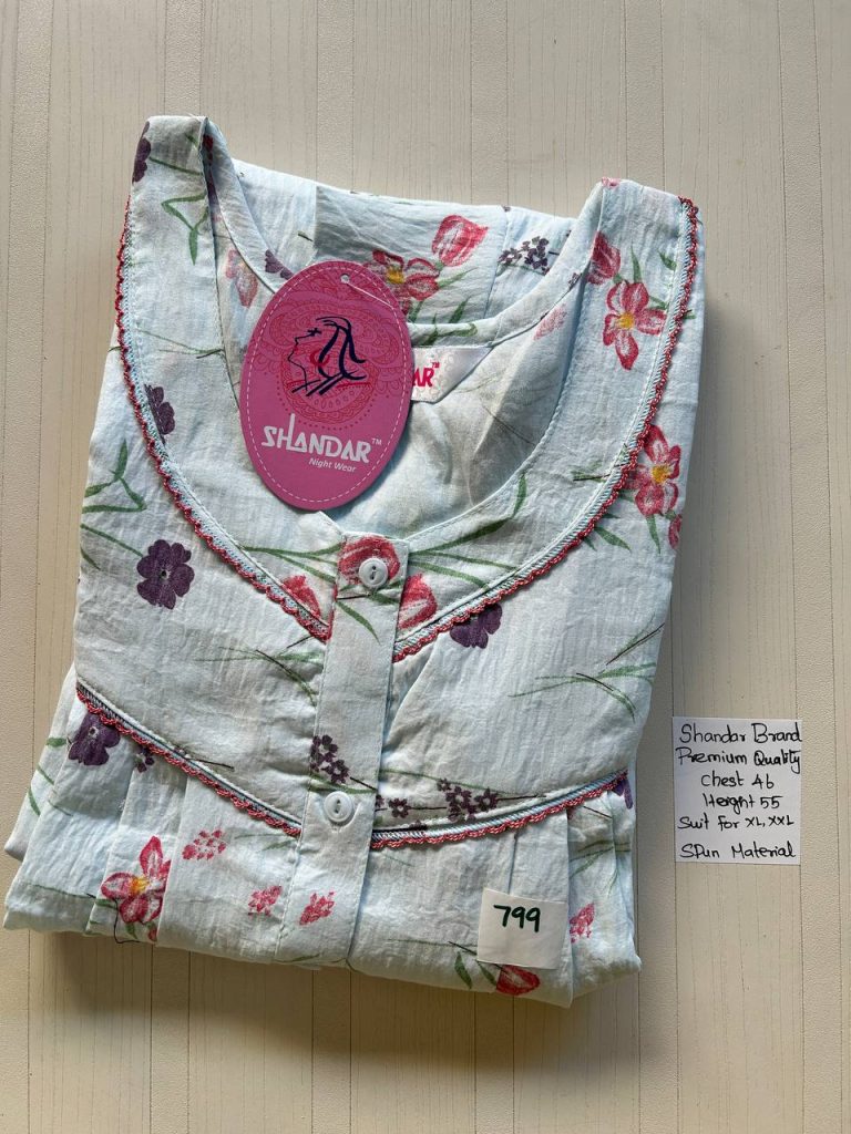BS018 Shandar Spun nighty