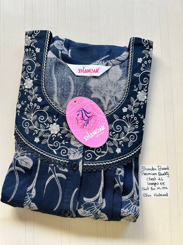 BS034 Shandar Spun nighty