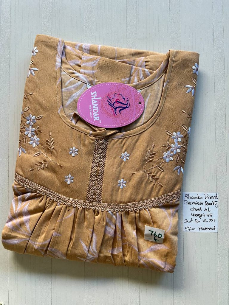 BS042 Shandar Spun nighty