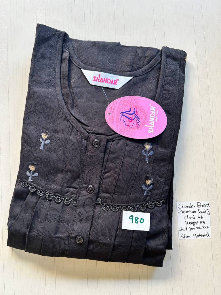 BS070 Shandar Spun nighty