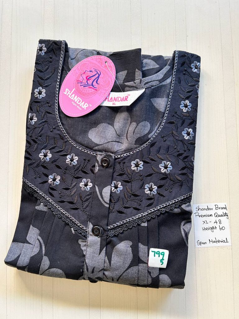 CS004 Shandar Spun nighty