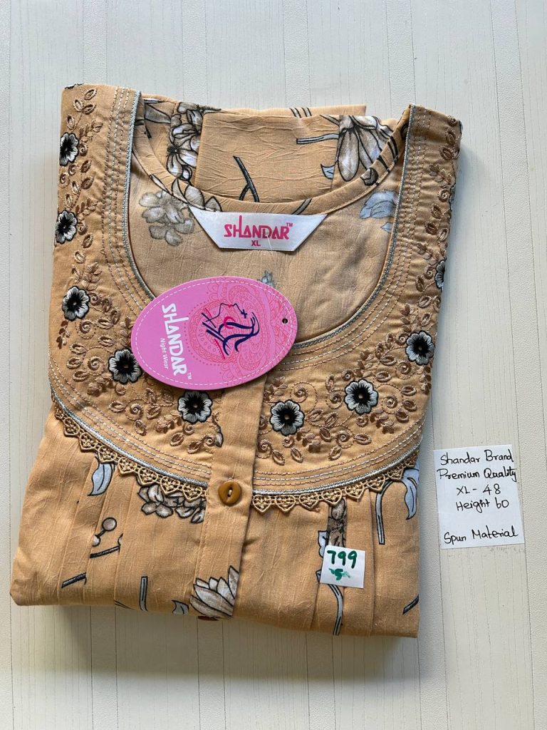 CS008 Shandar Spun nighty