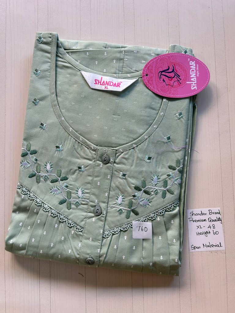 CS013 Shandar Spun nighty