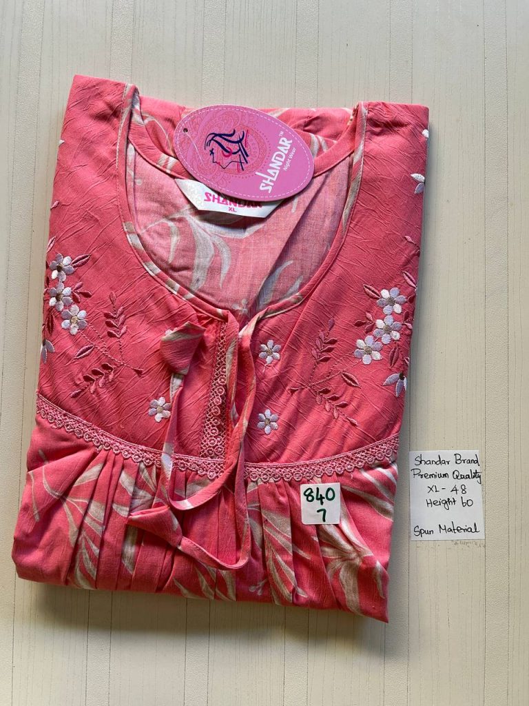 CS022 Shandar Spun nighty