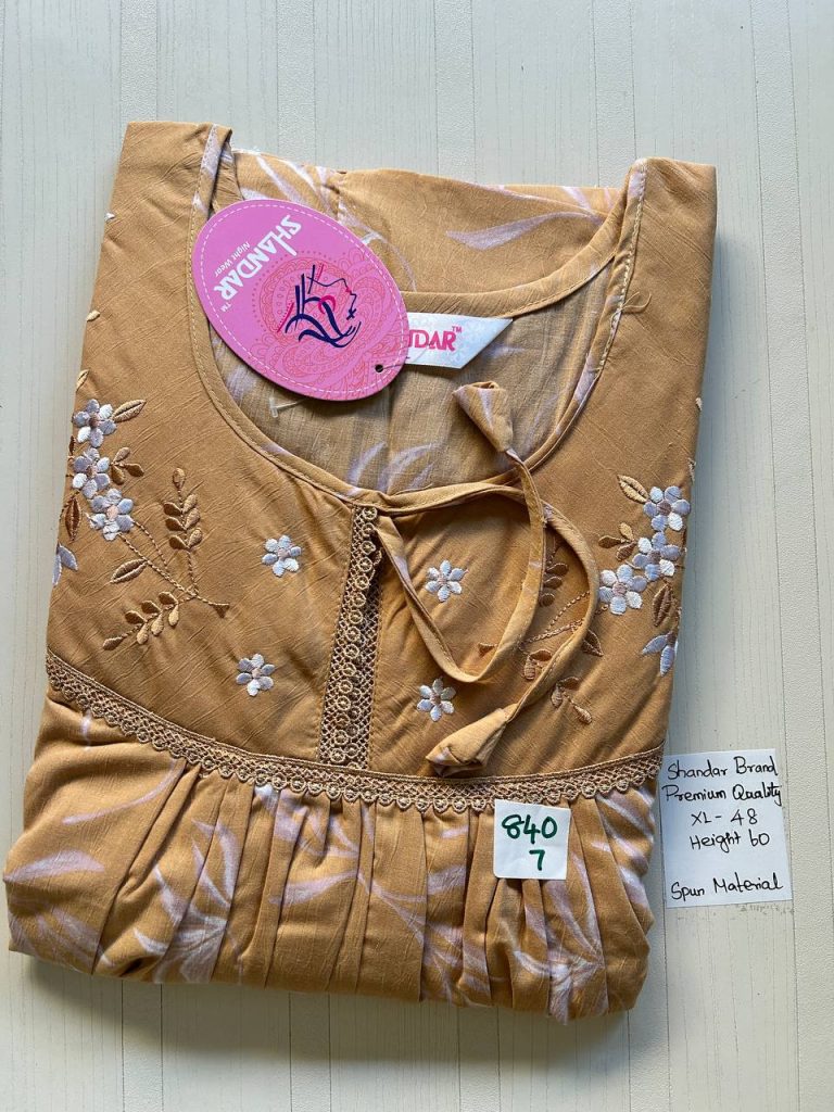 CS023 Shandar Spun nighty