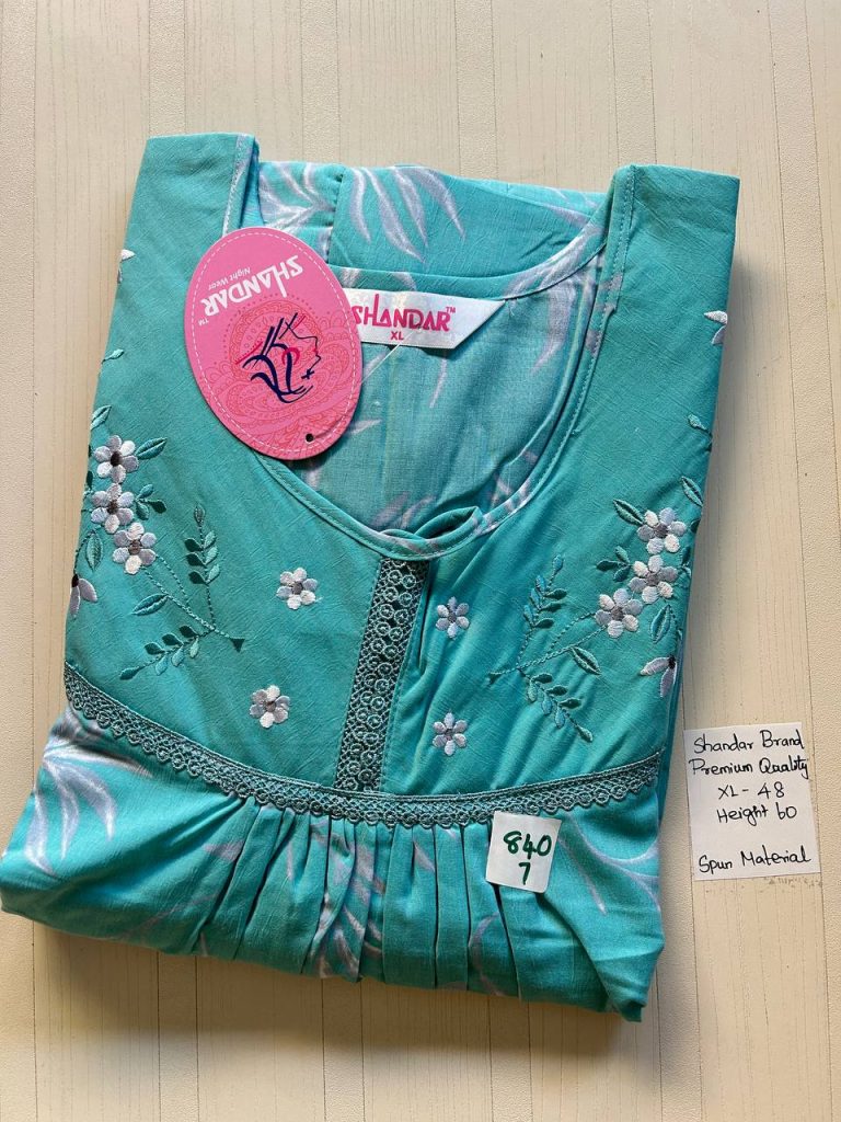 CS024 Shandar Spun nighty