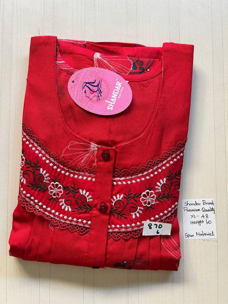 CS027 Shandar Spun nighty