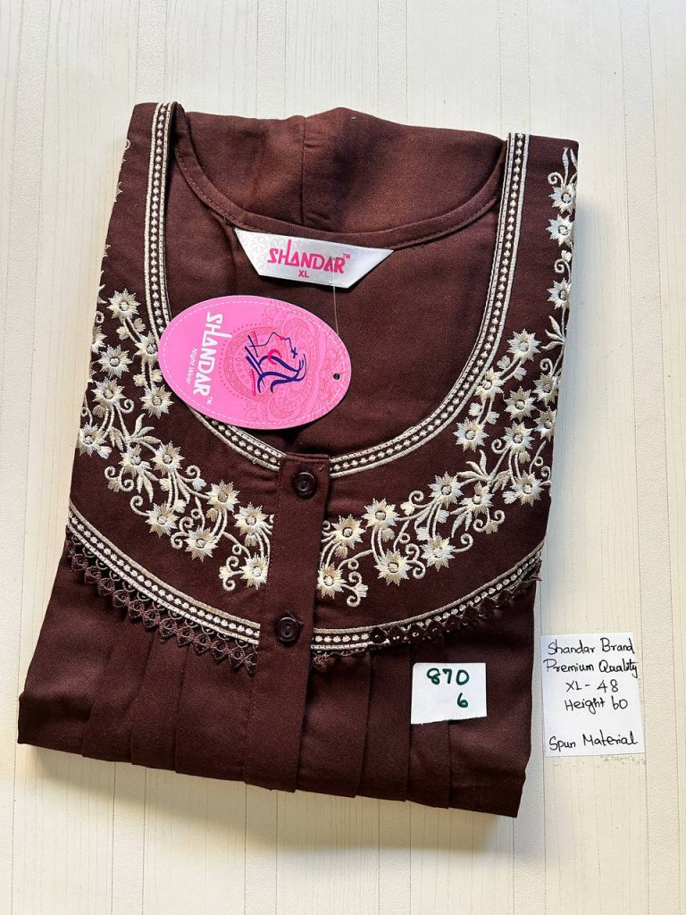 CS028 Shandar Spun nighty