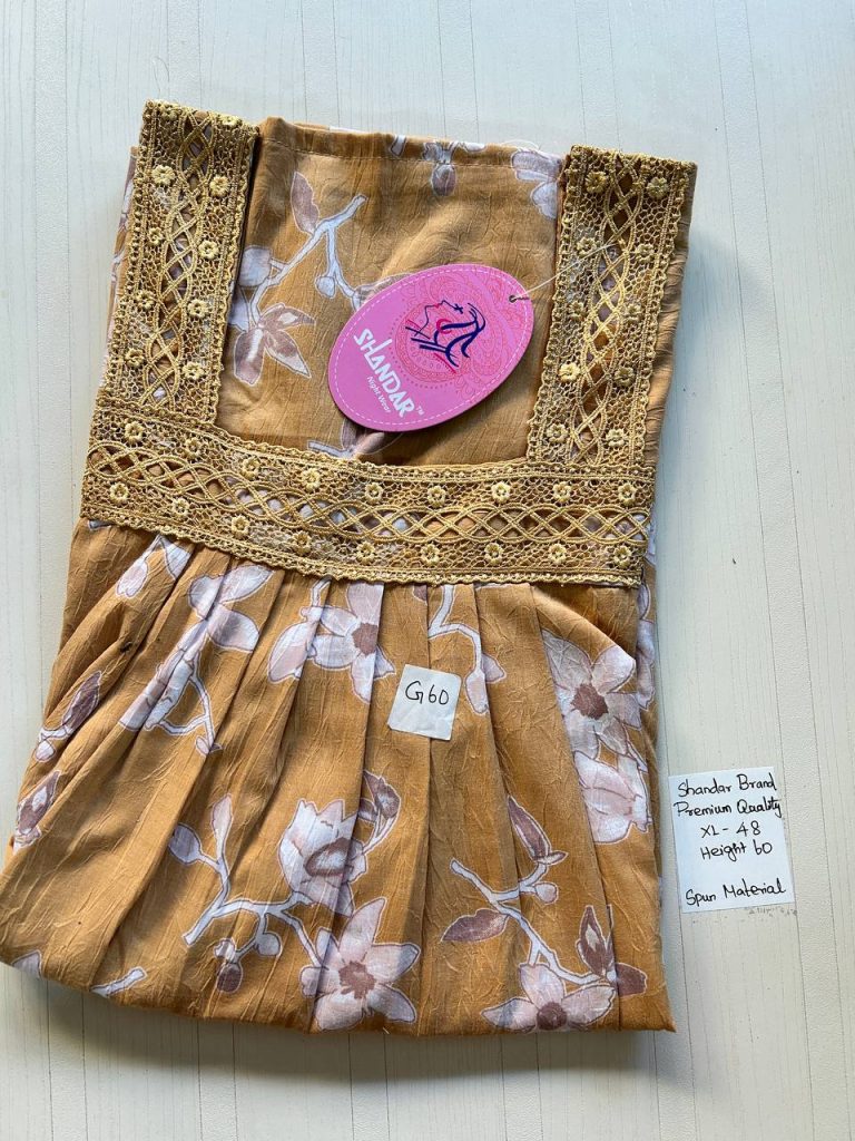 CS038 Shandar Spun nighty