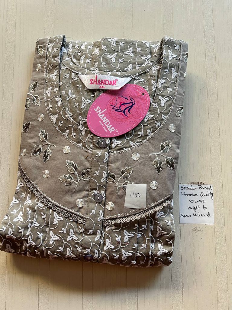 DS001 Shandar Spun nighty