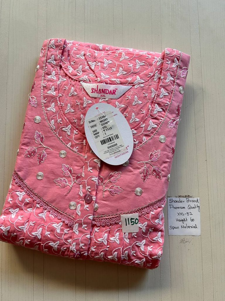 DS003 Shandar Spun nighty