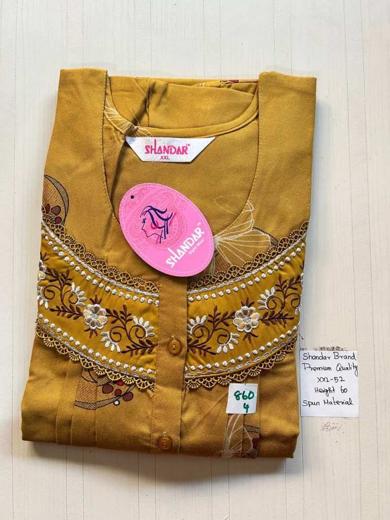 DS009 Shandar Spun nighty