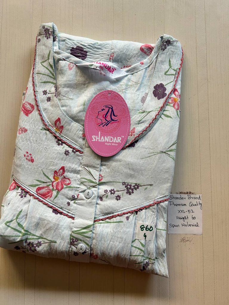 DS012 Shandar Spun nighty