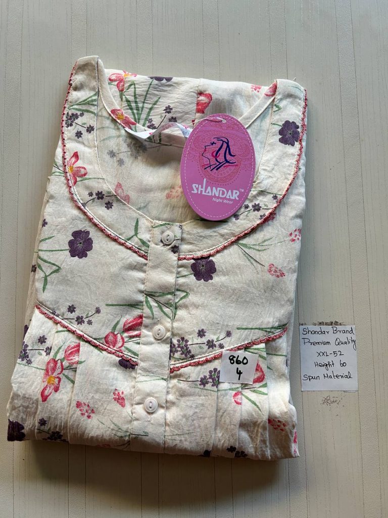 DS013 Shandar Spun nighty