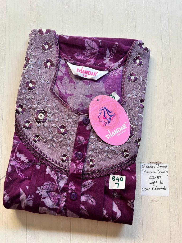 DS022 Shandar Spun nighty