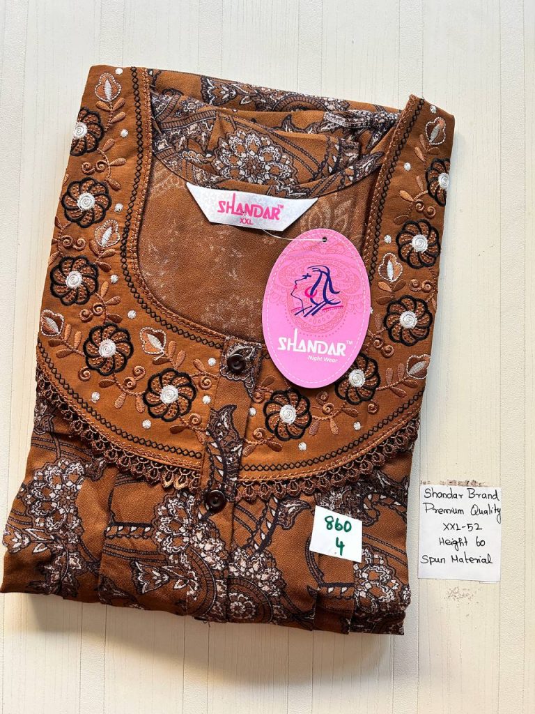 DS023 Shandar Spun nighty