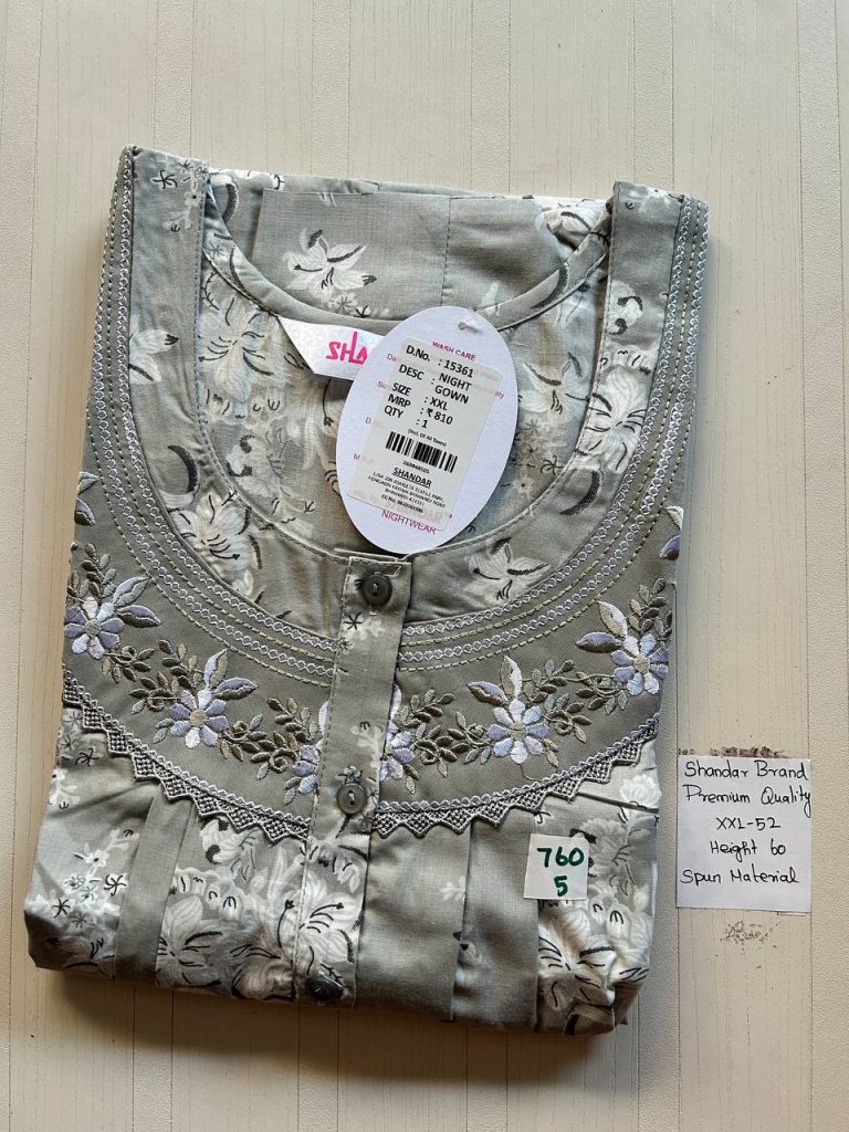 DS031 Shandar Spun nighty