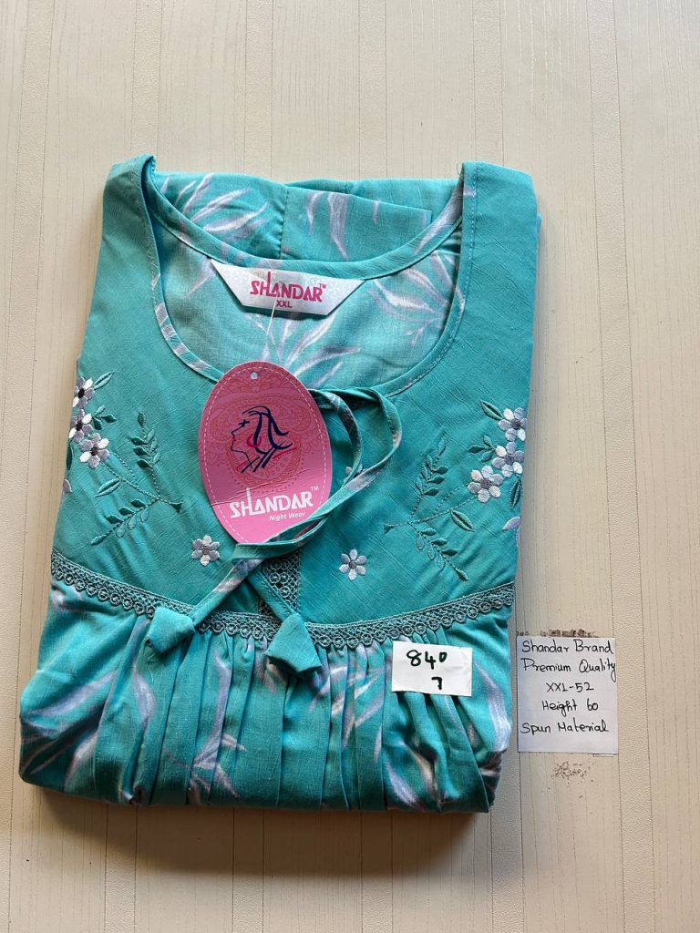DS034 Shandar Spun nighty