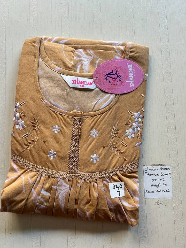 DS035 Shandar Spun nighty