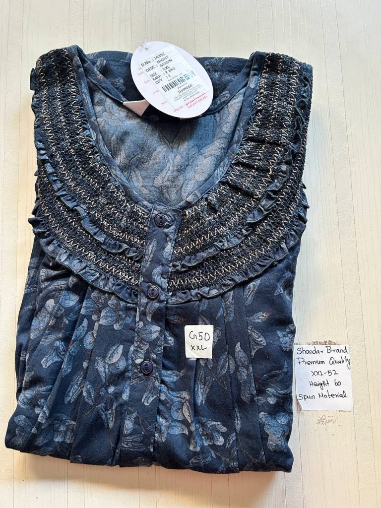 DS040 Shandar Spun nighty