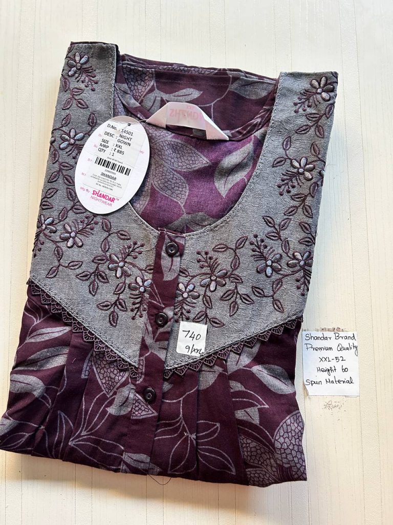 DS041 Shandar Spun nighty